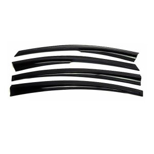 Toyota Corolla Wind Deflector - Omac - Acrylic 4 Pcs - Black - 2019-2025